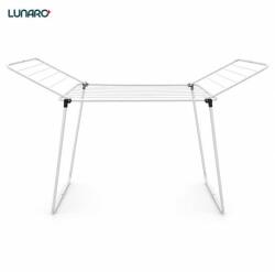 LUNARO Uscator de rufe pliabil LUNARO Nova-Wh, Spatiu uscare 18m, Otel inoxidabil, Incarcare 15kg (Alb)