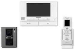 Panasonic Videointerfon Panasonic VL-SW274SX, wireless, monitor LCD de 7 inch, Alb (VL-SW274SX)
