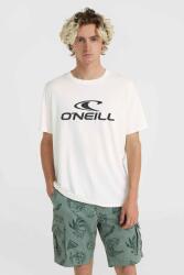 O'Neill O'Neill, Kerek nyakú logómintás pamutpóló, Fehér, S (N2850012-11010-S)