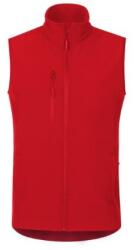 MALFINI Rail férfi softshell mellény, 4-irányú sztreccs, vízlepergető, bolyhosodásgátló mikropolár belső -568, 3XL, piros (MSEL-87-33-8591729301698)