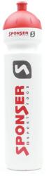 Sponser kulacs 1000ml, fehér/piros - bringaboard