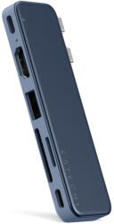 Satechi Hub USB-C Satechi Snap Hub, HDMI 4K/60 Hz, SD/microSD, indigo (ST-HUSNB)