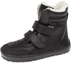 Beda Just Black Black gyerek barefoot cipő Cipőméret (EU): 34 / fekete