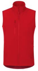 MALFINI Férfi Softshell Mellény, Malfini Rail, 4-irányú sztreccs, Vízlepergető, Bolyhosodásgátló mikropolár belső -568, Piros, L (MSEL-87-33-8591729301667)