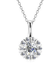 Anita - Moissanite gyémánt ezüst nyakék