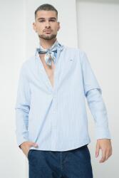 Scotch & Soda Scotch & Soda, Csíkos oxford pamuting, Fehér, Világoskék, XL (179187-SC410-5233-XL)