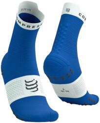 CompresSport Pro Racing v4.0 Run High kompressziós futózokni SS 2026-Kék/Fehér-T2 (324450)