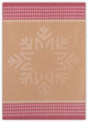 Zwoltex Snow Flake konyharuha, pamut, rózsaszín barna, 50x70cm (ZX03-3251112-3)