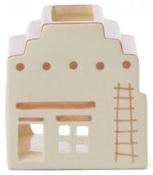 Paddywax keramický domček na čajovú sviečku SANTA FE s 1 čajovou sviečkou a 20 ks kuželov Palo Santo (IN0024EU)