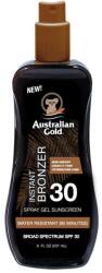 Australian Gold SPF 30 napvédő spray, bronzosítóval, 237 ml, unisex