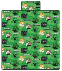 Evidence Minecraft Coral fleece piknik takaró 140x200cm 240GSM vastag puha prémium anyagból (MC240101-PB)