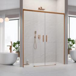 Radaway Usa de nisa culisanta, cu doua parti mobile, cupru periat, Radaway Idea 6 Brushed Copper DWD 387127-93-01 (387127-93-01)