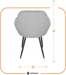 SPRINGOS HF0028 SCAUN TAPITAT (HF0028)