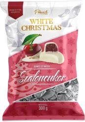 Polwerk White Christmas rumos meggy ízű szalonkcukor - 300g