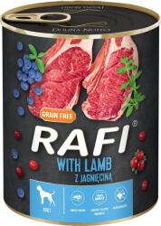 RAFI konzerv kutyáknak bárányhússal és áfonyával 800 g