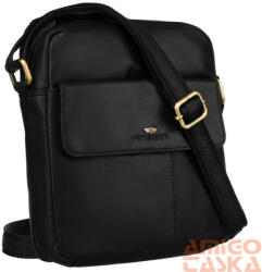 Peterson Férfi Bőr Oldaltáska Ptn 719-Opu-4727 Black - Black (PTN 719-OPU-4727 B)