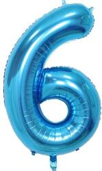 Cakesicq Fóliás lufi száma hat kék 102 cm - Cakesicq (ilcCQBP.N1L.6.blue)