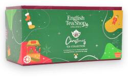 English Tea Shop Xmas Tree Collection Green karácsonyi figurás bio teaválogatás 6 db - reformnagyker