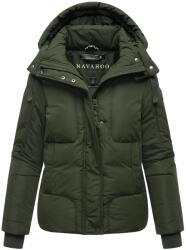 Navahoo Zauberlicht 14 geacă matlasată de damă, dark olive (N-104-860-ZAUBERLICHT-14-dark-olive-418.M)