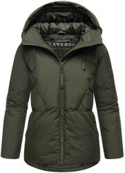 Navahoo Pastellzauber 14 geacă matlasată de damă, dark olive (N-104-851-PASTELLZAUBER-14-dark-olive-418.XXL)