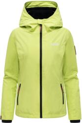 Marikoo Erdbeere jachetă de tranziție pentru femei cu glugă, Lime (M-W-181-ERDBEERE-lime-453.XXL)