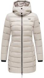 Marikoo Abendsternchen palton matlasat pentru femei cu glugă, Bone (M-W-107-ABENDSTERNCHEN-bone-832.XXL)