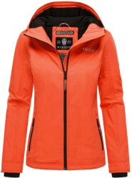 Marikoo Brombeere jachetă de tranziție pentru femei cu glugă, spicy orange (M-W-418-BROMBEERE-spicyorange-1109.XL)