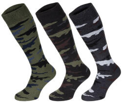 MFH șosete lungi de iarnă "Esercito" camuflaj, 3-pack (13530C-39-42)