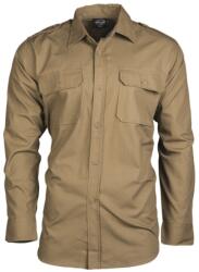 Mil-Tec Ripstop cămașă cu mânecă lungă, Coyote (10915005.XXL)