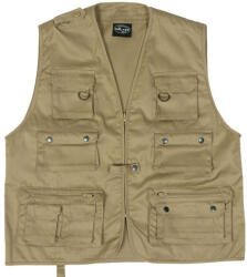 Mil-Tec JAGD vestă de vânătoare sau pescuit, Khaki (10701004.M)