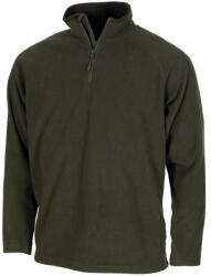 MFH Troyer tricou fleece cu mânecă lungă, OD green (00510B.XXL)