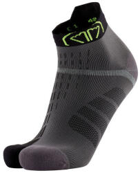 SIDAS T-Free Run șosete, gri/negru (CSORURTFRE24_GRBK_01)