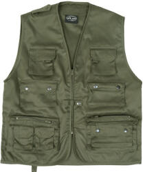 Mil-Tec JAGD vestă de vânătoare sau pescuit, oliv (10701001.4XL)