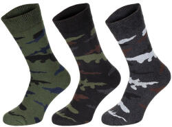 MFH Esercito șosete set 3 bucăți, de camuflaj (13535C.39.42)