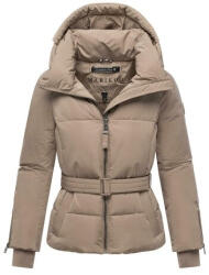 Marikoo Aleyna16 geacă de iarnă pentru femei cu glugă, taupe grey (M-104-907.ALEYNA16.816-taupe-grey.XXL)