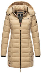 Marikoo ABENDSTERNCHEN palton piquat pentru femei cu glugă, bej (M-W-107.ABENDSTERNCHEN.802-beige.XXL)