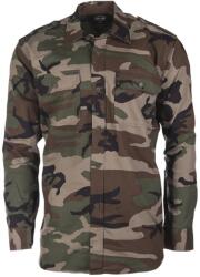 Mil-Tec Ripstop cămașă cu mânecă lungă, Woodland (10915020.XXL)