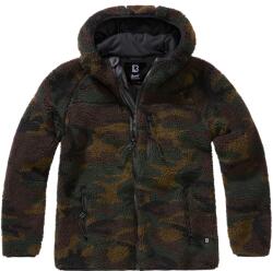 Brandit Teddyfleece geacă pentru femei cu glugă, woodland (55005.10.XL)