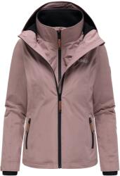 Marikoo Erdbeere jachetă de tranziție pentru femei cu glugă, Mauve (M-W-181-ERDBEERE-mauve-632.XXL)