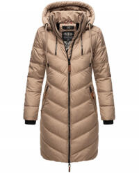 Marikoo ARMASA geacă de iarnă pentru femei, Taupe grey (M-W-313-ARMASA-taupe-grey-816.S)