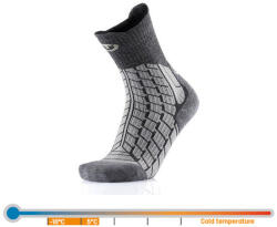 Thermic Therm-ic șosete de trekking, gri/gri deschis (T25-5500-001_32_02)