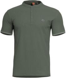 Pentagon Levantes Henley Stripes tricou, camo green (K09025-STR-06CG.XS)