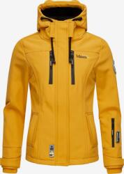 Marikoo KLEINE ZICKE geacă de tranziție pentru femei cu glugă, Amber yellow (M-W-419.KLEINEZICKE.507.amber-yellow.L)