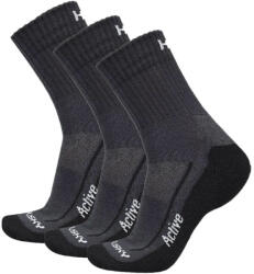 HUSKY Active șosete 3Pack, negre (hsk-HT0-0179-003)