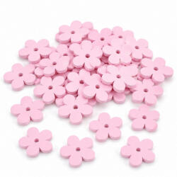  Fa virág pink 2, 5cm 50db/csomag