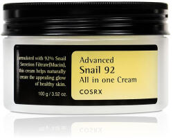 COSRX Advanced Snail 92 All In One Cream - 92% csigamucinos, intenzíven hidratáló és bőrregeneráló arckrém - 100 g