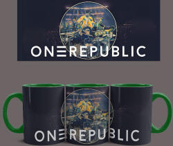  OneRepublic bögre (Zöld) - time4gift