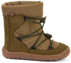 Froddo Gyerek barefoot téli cipő FRODDO TEX TRACK WOOL olívazöld - 39