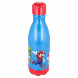  Super Mario műanyag kulacs 560 ml - kék (21400)