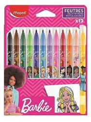 Maped 12 db-os filctoll készlet - Barbie (IMAB845418) - iskolataskawebshop